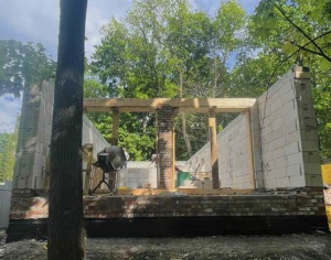 Продолжается строительство дома Сорокины Хутора