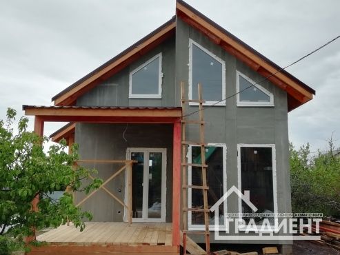 Завершено строительство дома площадью 70 м2 в Красноярском районе